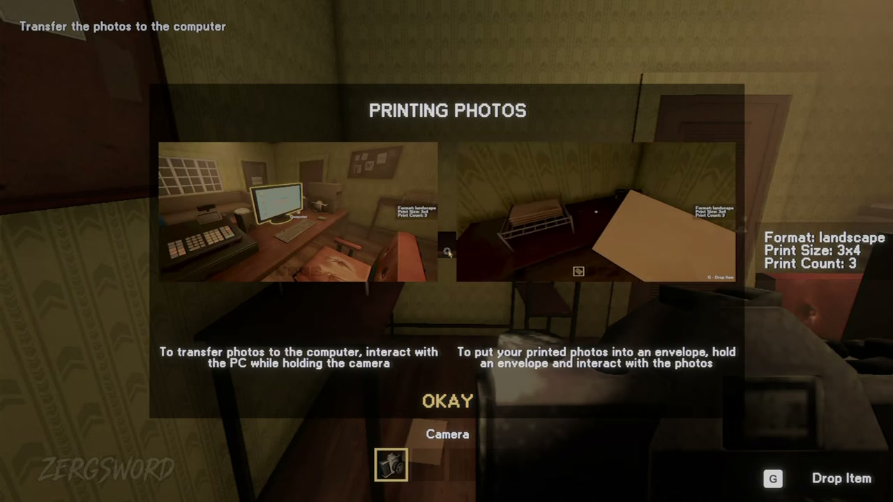 Third-party gameplay reference frame of a Photomaly Day 1 order interface.