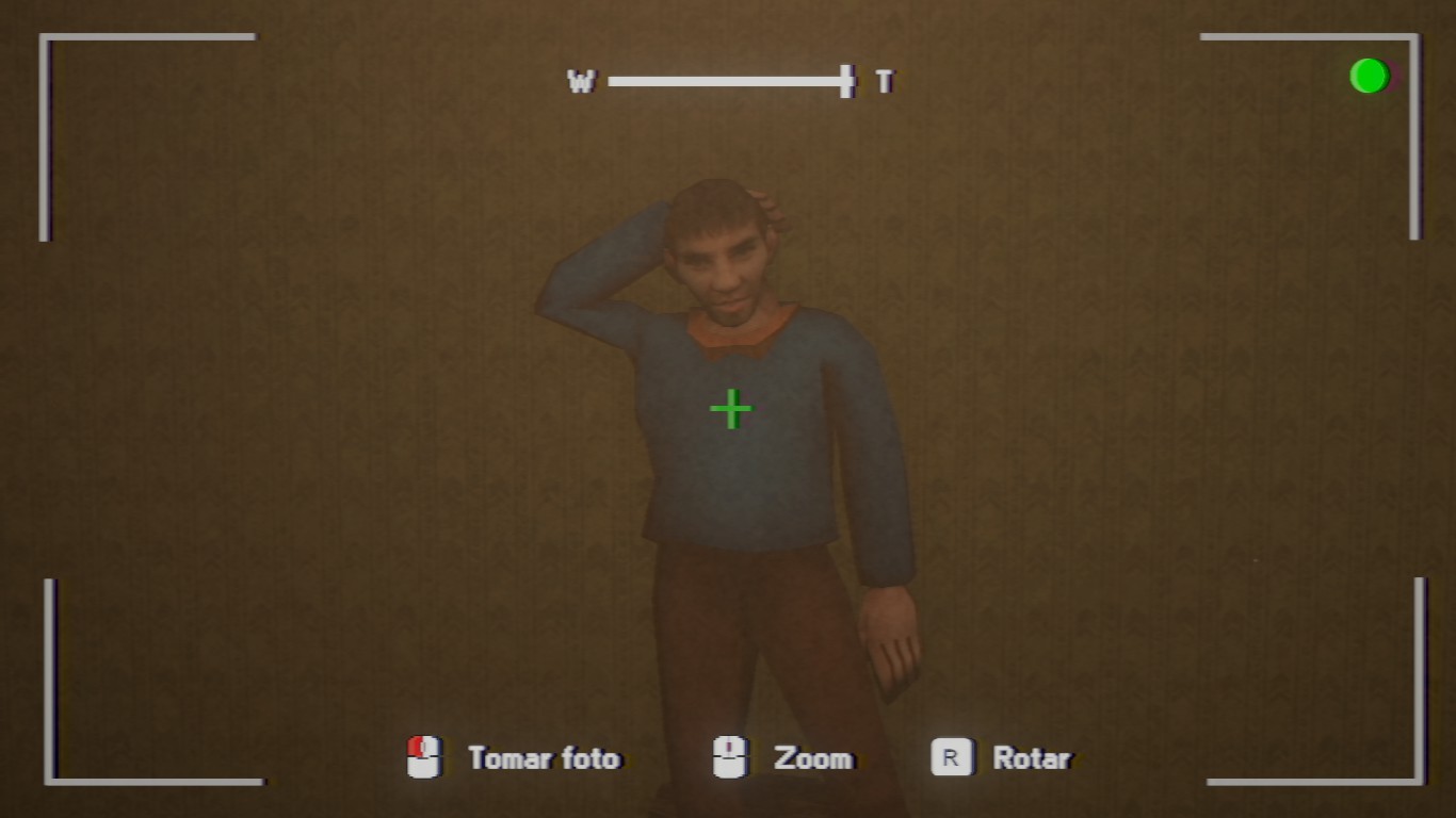 Full-release test screenshot of an anomaly visible through the camera-monitor interface.