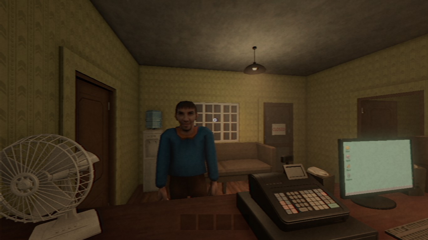 Full-release test screenshot from Day 1's power outage outside the studio.