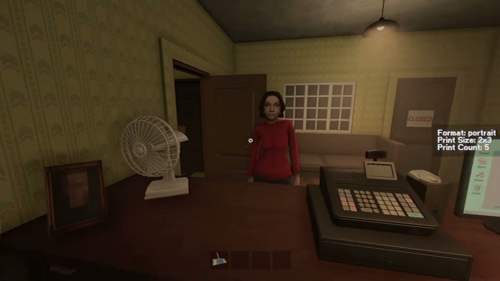 Photomaly gameplay reference frame of the studio exterior.